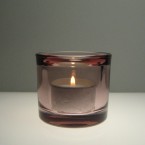 Blomus Mimo Glass Tealight Holder Withered Rose